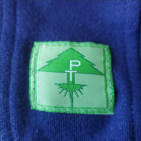 PetsTree Doggie Hoodie Purple Orange Preppy Size M NEW - Picture 3 of 5